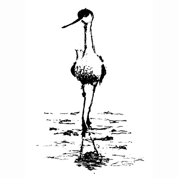 Stempel Strandvogel