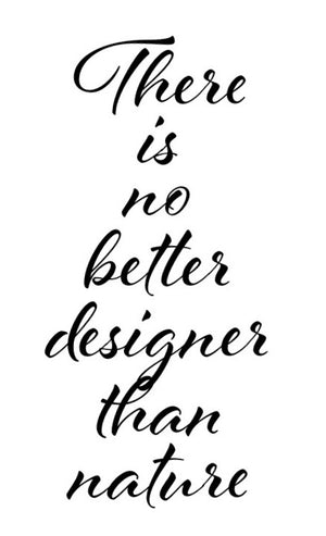 24033 - There is no better designer than nature - Nieuw