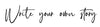 24028 - tekst Write your own story