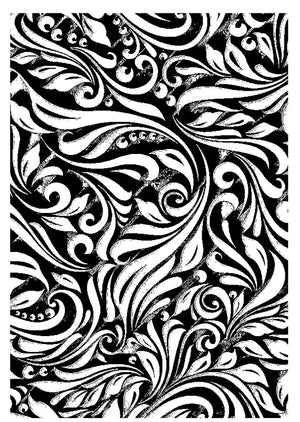 24047 - Swirls background -  Stempelset A6 formaat - NIEUW