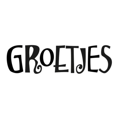 NIEUW •  Stempel Groetjes
