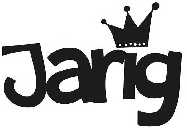 NIEUW • Stempel Jarig met kroontje
