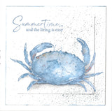 25014 - The sound of the Ocean... / Krab - Stempelset A5