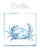 25014 - The sound of the Ocean... / Krab - Stempelset A5