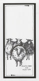 24010 - Schaapjes / sheep -  Stempelset A6 formaat