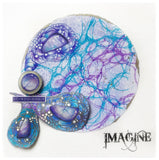 25008 - Water pattern 2 - Stempelset A6 formaat - Aanbieding