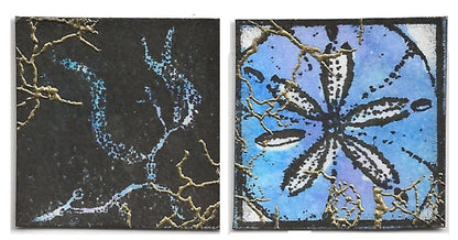 Achtergrondstempel Craquele