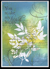 23003 - Nature & Leaves - Stempelset slimline formaat