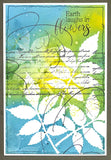 23004 - Stillness -  Stempelset slimline formaat