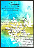 23003 - Nature & Leaves - Stempelset slimline formaat