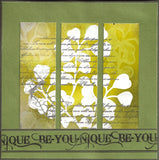 23003 - Nature & Leaves - Stempelset slimline formaat