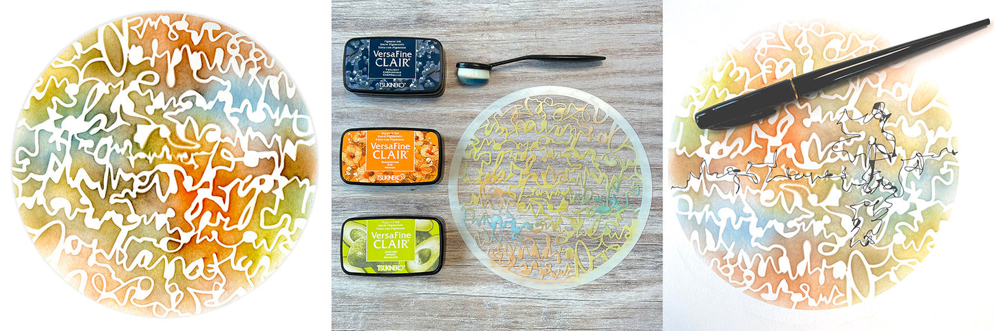 NIEUW • Stencil Scribble