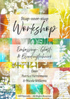 Workshop Nicole Willems en Patrice Herremans: embossing-, ghost- en blendingtechniek i.c.m. stempels
