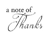 a note of Thanks - 190136