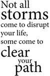 Not all storms come to disrupt your life, ... - 20024
