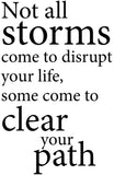 Not all storms come to disrupt your life, ... - 20024