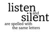 Listen and silent are spelled with the same letters - 24068