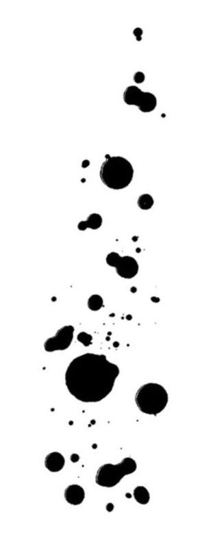 Achtergrondstempel Inktspatten