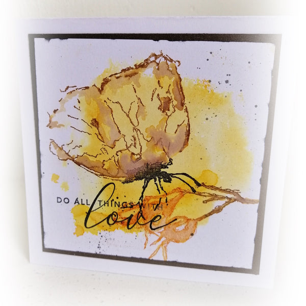 Aquareltechniek met Distress inkt - Willy Duit - 1NL