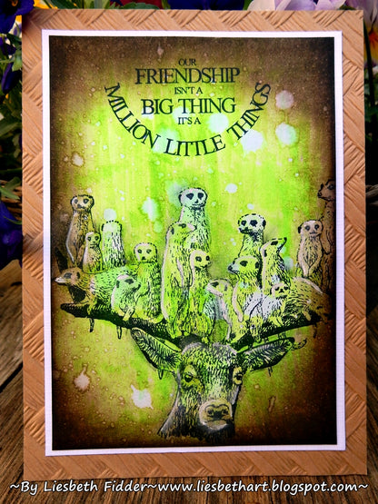 Background with ordinary highlighters - Liesbeth Fidder - 1EN