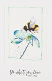 Blume in Aquarell mit Spritztechnik - Geralda Jansen - 1DE