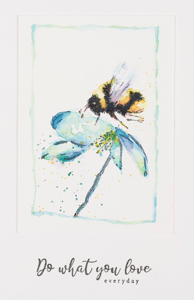 Flower watercolour with Splash Technique - Geralda Jansen - 1EN