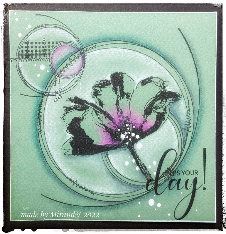 Achtergrondstempel Cirkels