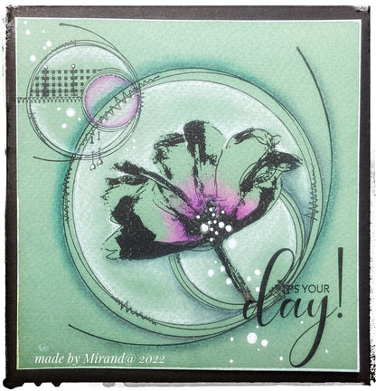 Achtergrondstempel Cirkels