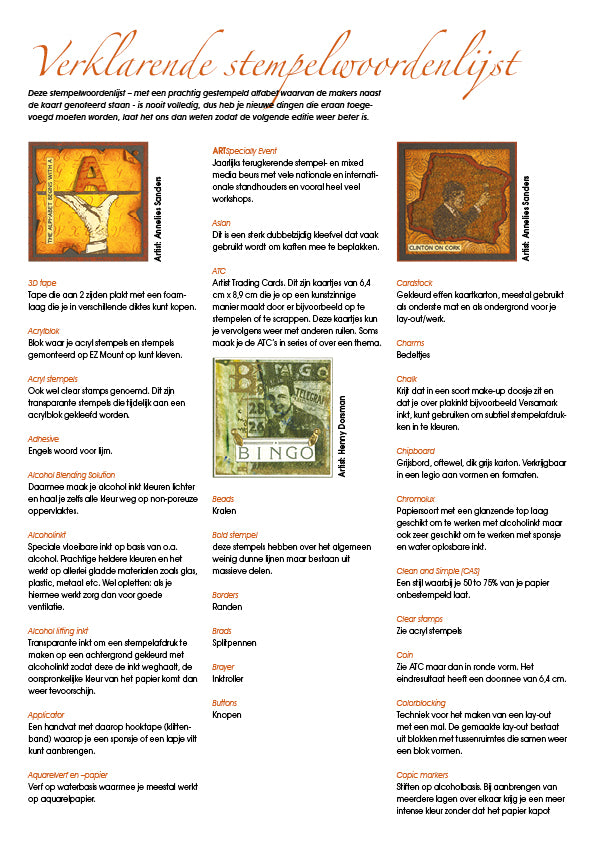 Verklarende stempelwoordenlijst